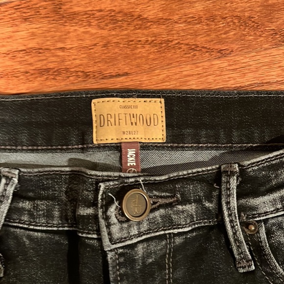 Driftwood Classic Fit Faded Black Jean - Picture 4 of 4